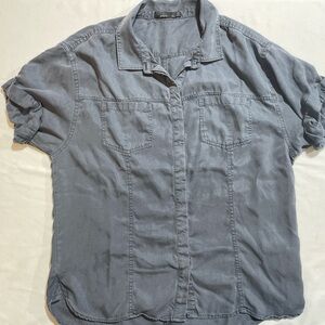 Women’s Gray Casual Shirt -Prana